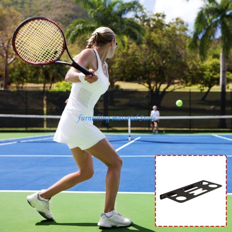Sports Equipment Tennis - Y5GD Modernes Eisen-Tennisschläger-Wandregal für ordentliche Aufbewahrung
