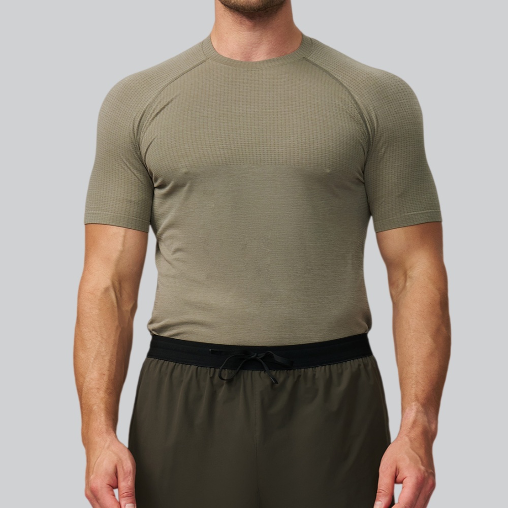 Herren Einfarbiges Sport-T-Shi – Sports Equipment Logo Bewertung und Preis