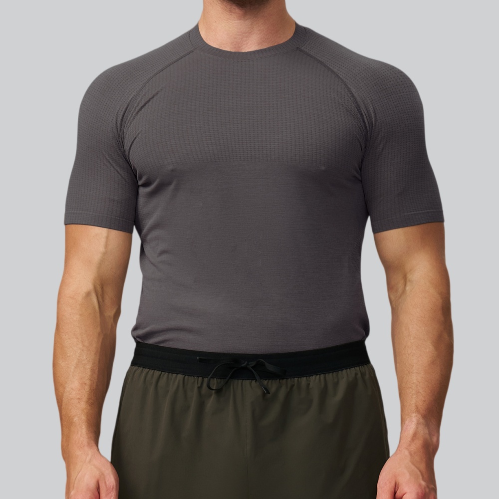 Herren Einfarbiges Sport-T-Shi – Sports Equipment Logo Bewertung und Preis