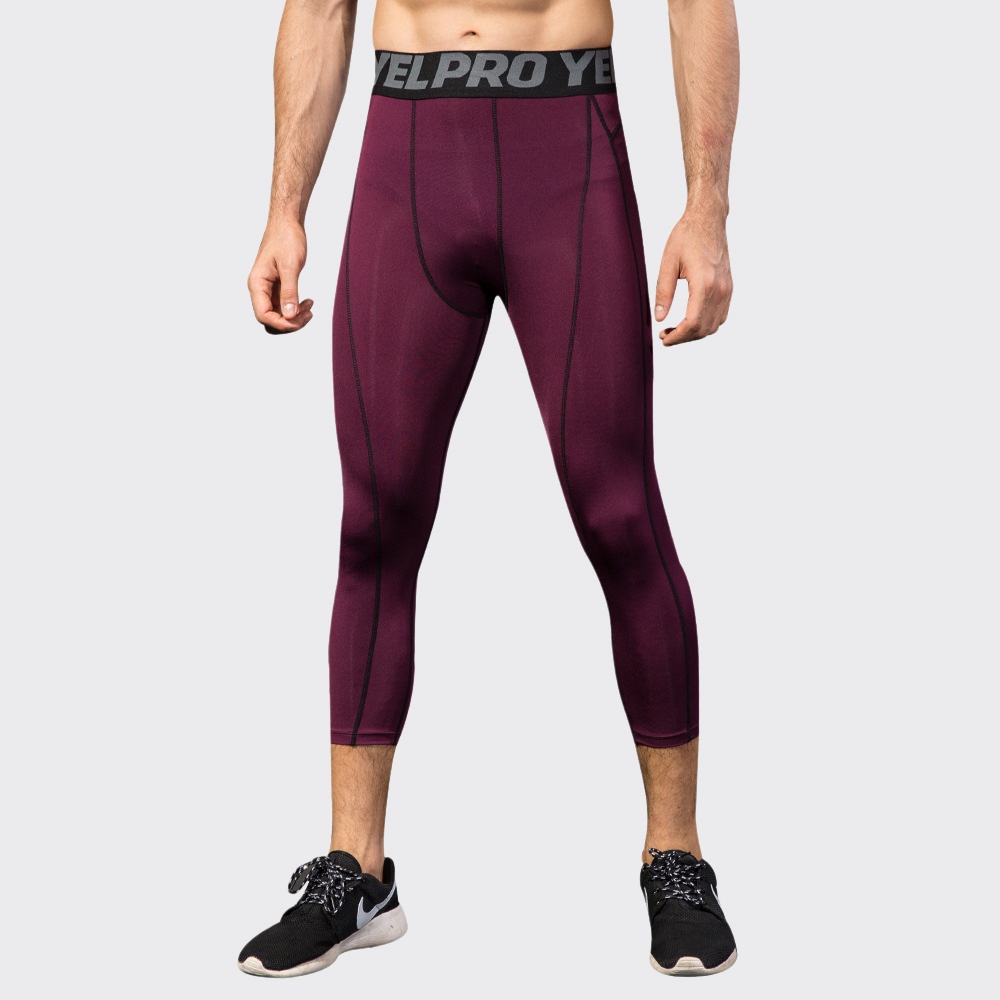 Herren Kompressions-Fitness-Le – Sports Equipment Logo Bewertung und Preis