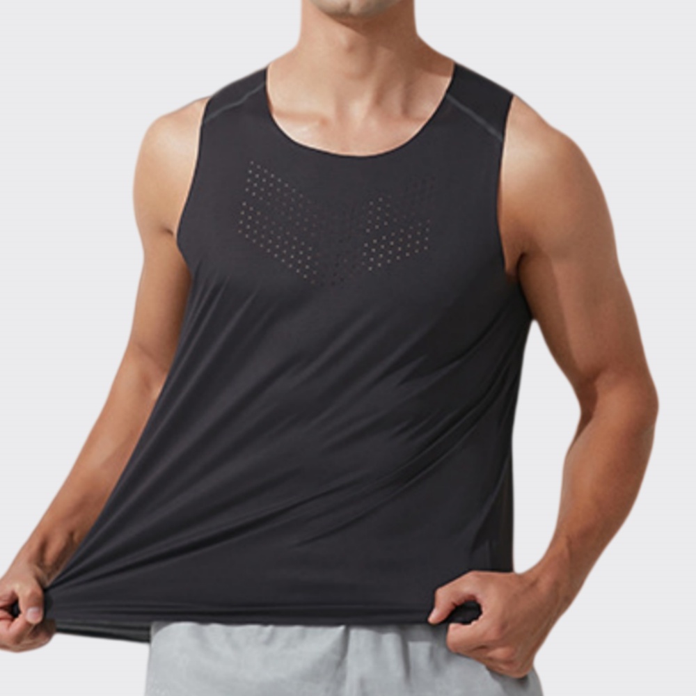 Herren Gym-Weste Schnelltrockn – Sports Equipment Logo Bewertung und Preis